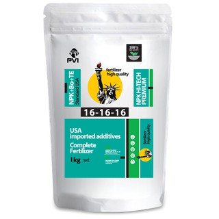 Phân bón NPK 16-16-16 +TE Nữ Thần (1 kg) - tốt cho những cây ăn qả, củ