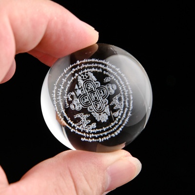 Mandala Quả Cầu Pha lê Long Vương Đàn Thành