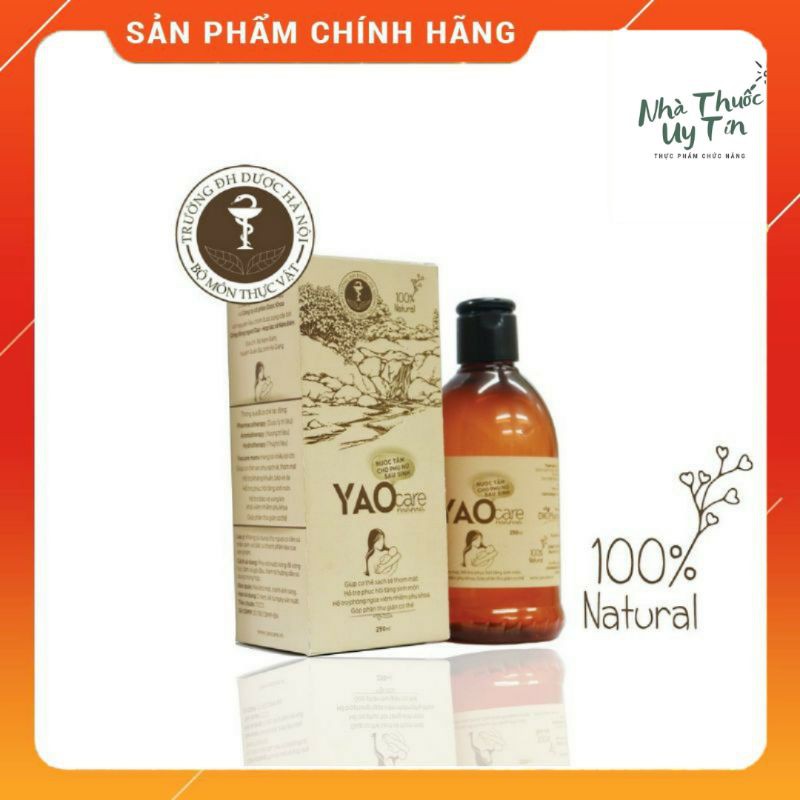 Thảo dược xông ngâm vùng kín phụ nữa sau sinh Yaocare Mama (chai 250ml)