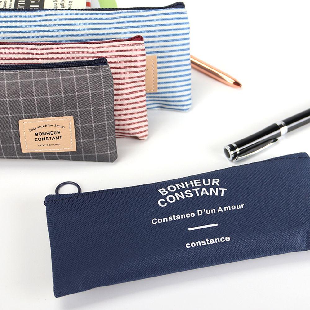 Túi Đựng Bút Bằng Vải Canvas Thiết Kế Dễ Thương Sáng Tạo