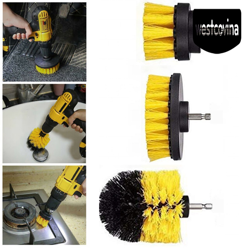[Hot]☀ 1 Chiếc 3 Chiếc / 1 Chiếc Bàn Chải Điện Lau Sàn Kính