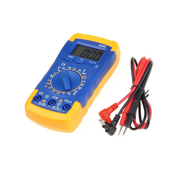 [FREE SHIP => 50K ] Đồng hồ đo vạn năng Digital Multimeter A830L Có đèn