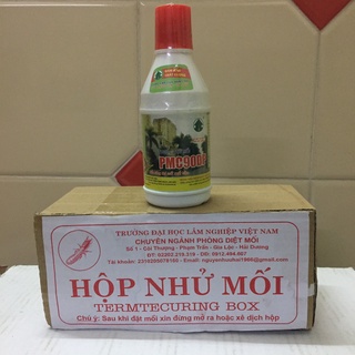 Bộ diệt mối tận gốc PMC 90dp kèm hộp nhử mối và hướng dẫn sử dụng hiệu quả
