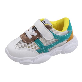 Giày sneaker phối lưới nhiều màu cho bé
