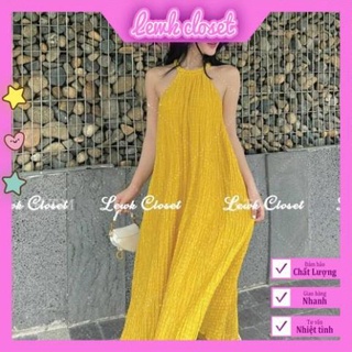 [ ẢNH THẬT ] Đầm Yếm Siêu Sang Chảnh LEWK CLOSET