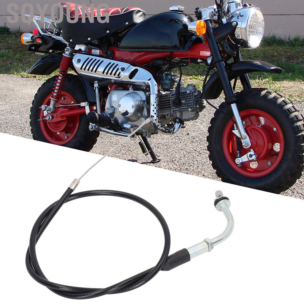 Soyoung 700mm Motorcycle Throttle Cable Wire for Z50A Z50R CRF50F XR50R Mini Monkey Dirt Bike