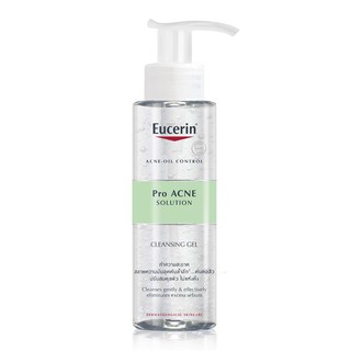Gel Rửa Mặt Cho Da Dầu Mụn ProAcne Solution Cleansing Gel - Eucerin 200ml