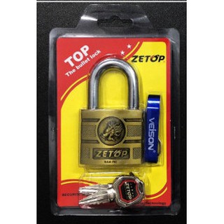 Ổ Khóa Zetop 6F chìa kiếm - Tặng móc khui bia