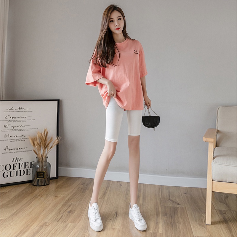 Quần legging đùi tập gym Yoga Quần đùi tập Zumba nữ Biker thể thao co giãn