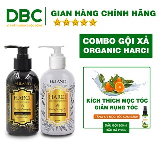 Dầu Gội Thảo Dược Organic Harci DƯỢC BẢO CHÂU Giúp Giảm Rụng Tóc, Mọc Lại Tóc, Đen Tóc, Bền Màu Tóc 200ml TP03-0004