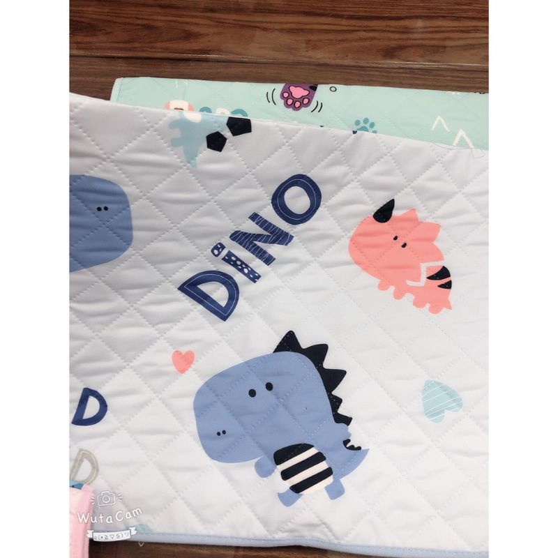 Chiếu Cao Su Chống Thấm Cao Cấp 3 Lớp 55x70cm, Tấm Lót Chống Thấm Baby Pilch
