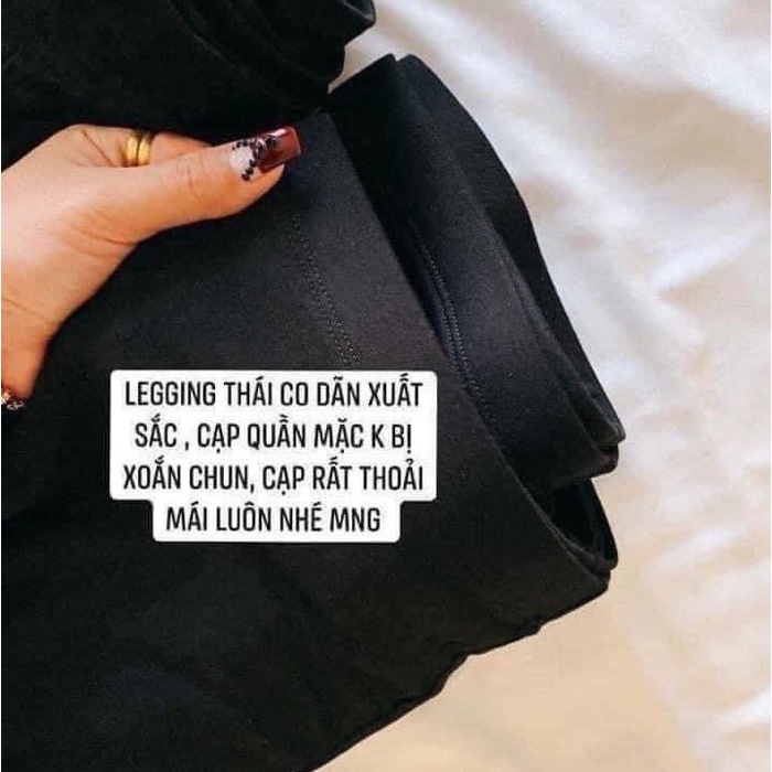 [Ảnh Kèm Video] 💥Quần Legging Ngố Đùi Thái Cạp Chun Siêu Mịn Nữ | BigBuy360 - bigbuy360.vn