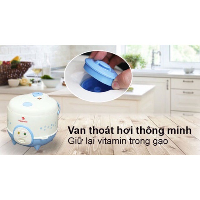 [Mã ELHADEV giảm 4% đơn 300K] Nồi Cơm Điện Happycook 1,2l-1,8l Bh 12 Tháng Toàn Quốc Chính Hãng