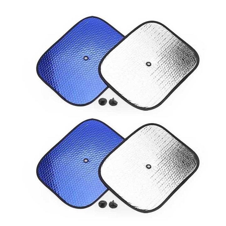 Bộ 2 miếng che nắng ô tô hút kính, tráng nhôm cách nhiệt phản quang | BigBuy360 - bigbuy360.vn