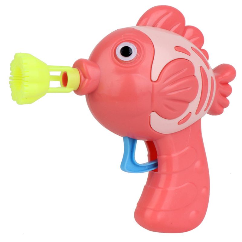 Đồ chơi thổi bong bóng xà phòng hình chú cá dễ thương cho bé
