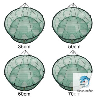 Lồng lưới bắt cá dạng tròn chuyên dụng