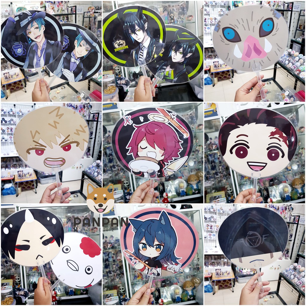 Quạt Anime 2 Mặt NHIỀU SERIES