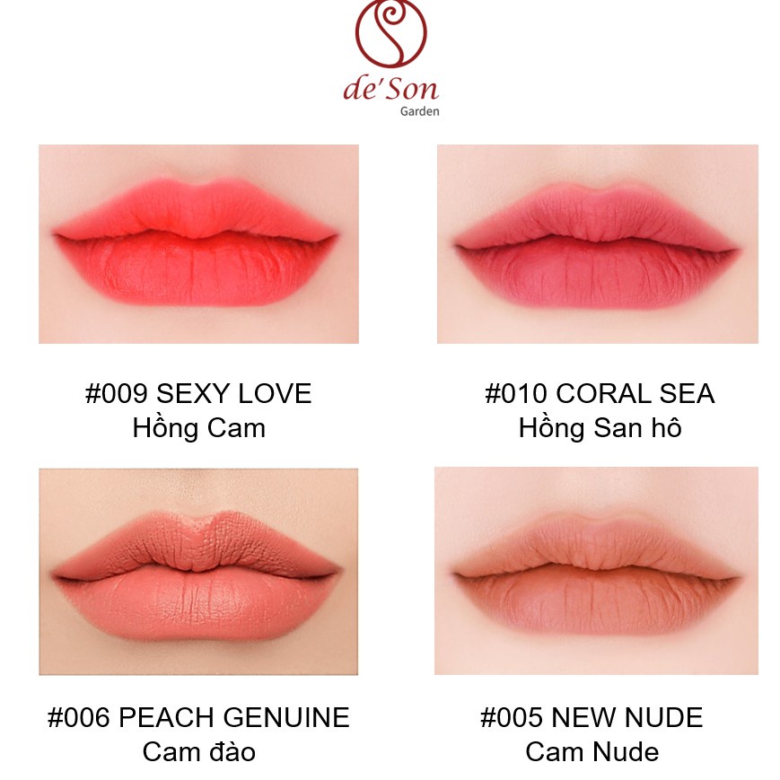 Son thỏi lì Handmade Lipstick Không Chì Tự Nhiên 100% Mã S05 :