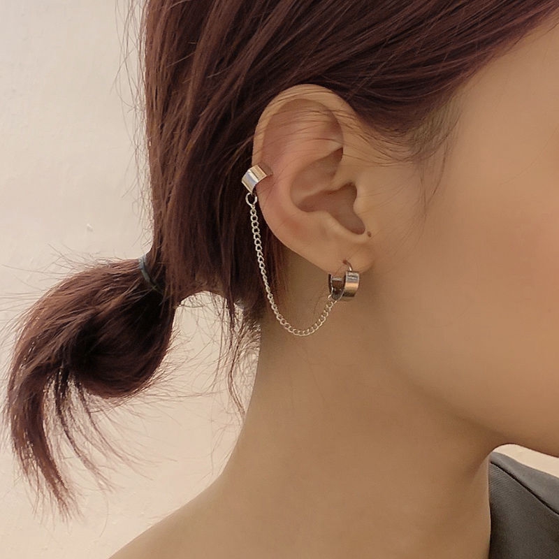 Khuyên Tai Nữ Trang Dáng Dài Tạo Hình Cánh Bướm