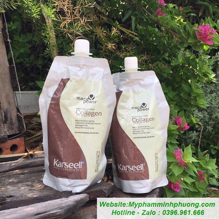 Dầu Hấp Tóc Collagen Karseell Maca Siêu Mềm Mượt Tóc (Ý)