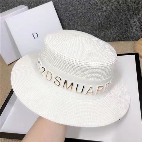 Nón Cối Rộng Vành Chống Tia Uv Màu Trắng Thời Trang Đi Biển Mùa Hè Cho Nữ