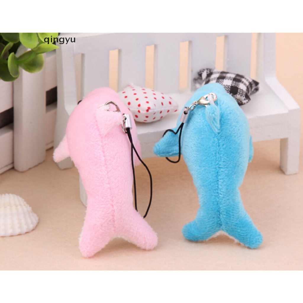 Set 2 Cá Heo Nhồi Bông 6CM Trang Trí Bó Hoa Cưới