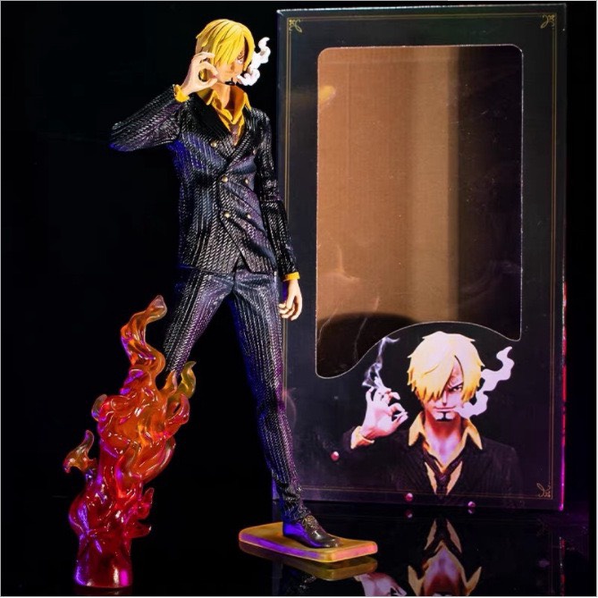 Mô Hình Sanji Áo Đen và Trắng Truyện One Piece từ 24cm tới 37cm Mô Hình Figure Vua Hải Tặc
