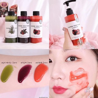 Sữa rửa mặt rau củ Super Vegitoks Cleanser