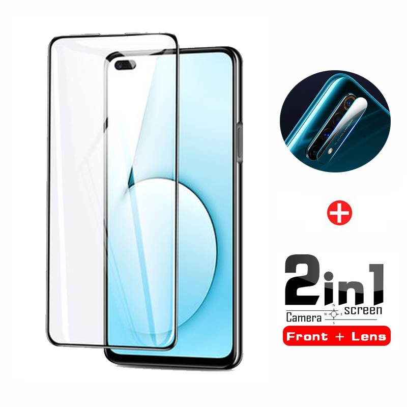 Realme X50 5G Tempered Glass Full coverage Realme X50 6 5 X2 Pro 5G XT 5i 6i 5s C11 C3 C2 C1 Screen Protector Glass Protection Film