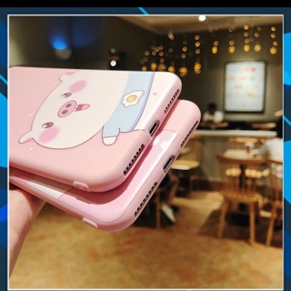 Ốp lưng heo hồng silicon