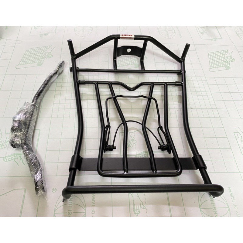 Baga Airblade Đen Tĩnh Điện Gắn xe Airblade 2016-2021 Thép 10ly