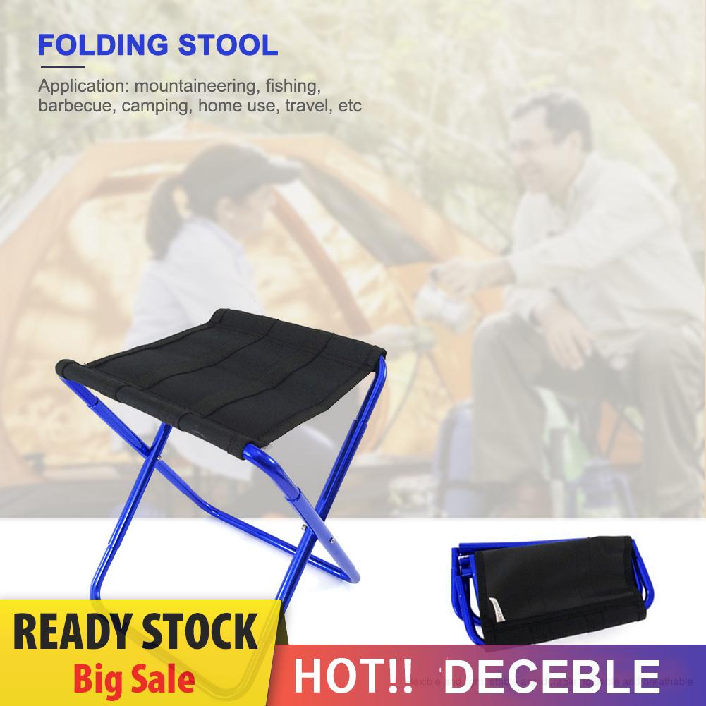 deceble Folding Chair Lightweight Picnic Fishing Camping Garden Beach Party Stool