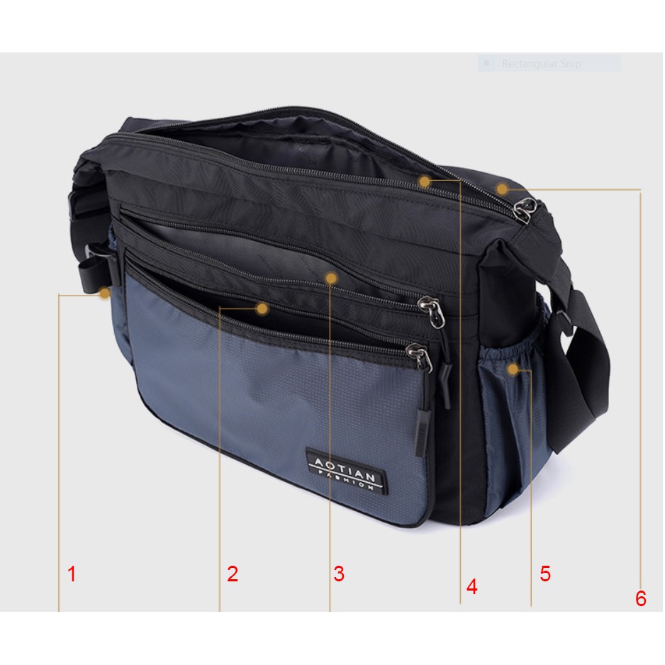 Túi đeo chéo nam cao cấp phong cách mới | BigBuy360 - bigbuy360.vn