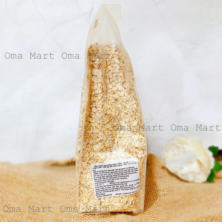 Yến mạch cán mỏng (cán vụn) hữu cơ Sottolestelle 500g