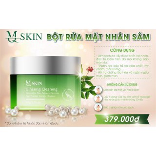 BỘT RỬA MẶT NHÂN SÂM