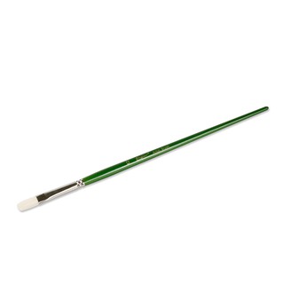 Cọ Vẽ  Màu Acrylic, Màu Dầu Đầu Vuông Thân Gỗ