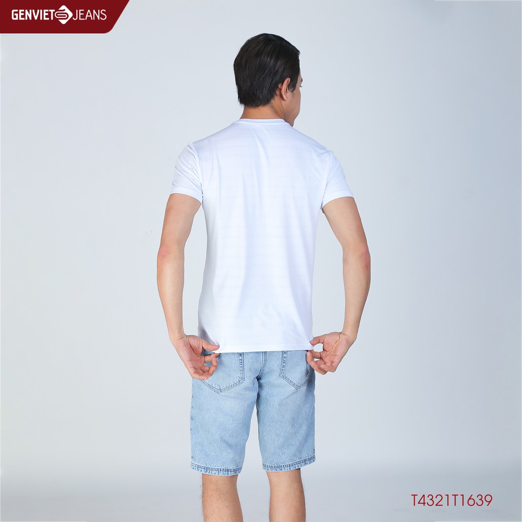 Áo thun co giãn nam T4321T1639 GENVIET | BigBuy360 - bigbuy360.vn