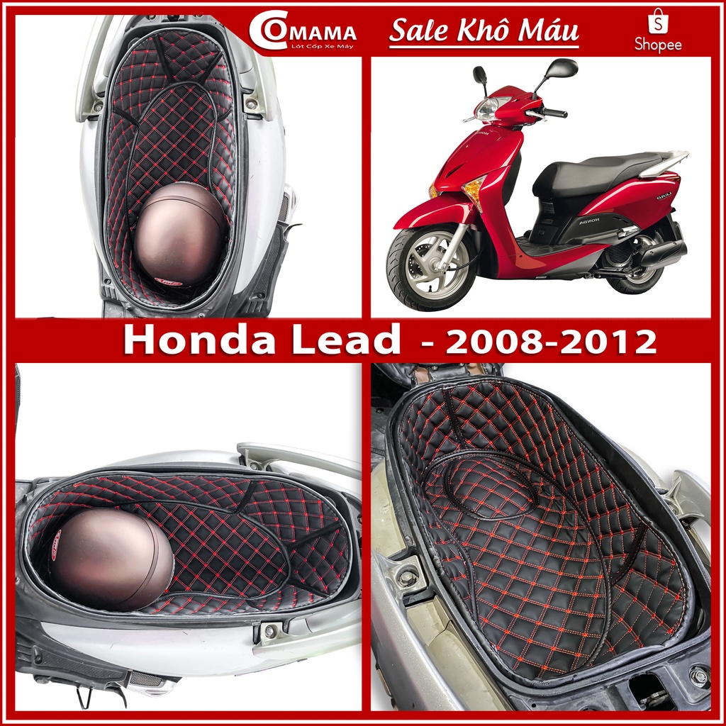 Lót Cốp Xe Máy Chống Sốc Cách Nhiệt Và Chống Thấm Xe Honda LEAD 2008-2012 - Bảo Hành 5 Năm