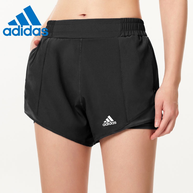 Adidas Quần Short Thể Thao Lưng Thun Co Giãn Tốt Thời Trang Cho Nữ