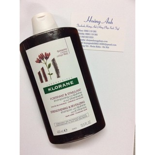 Dầu gội chống rụng tóc Klorane Quinine B6 - 400k/400ml