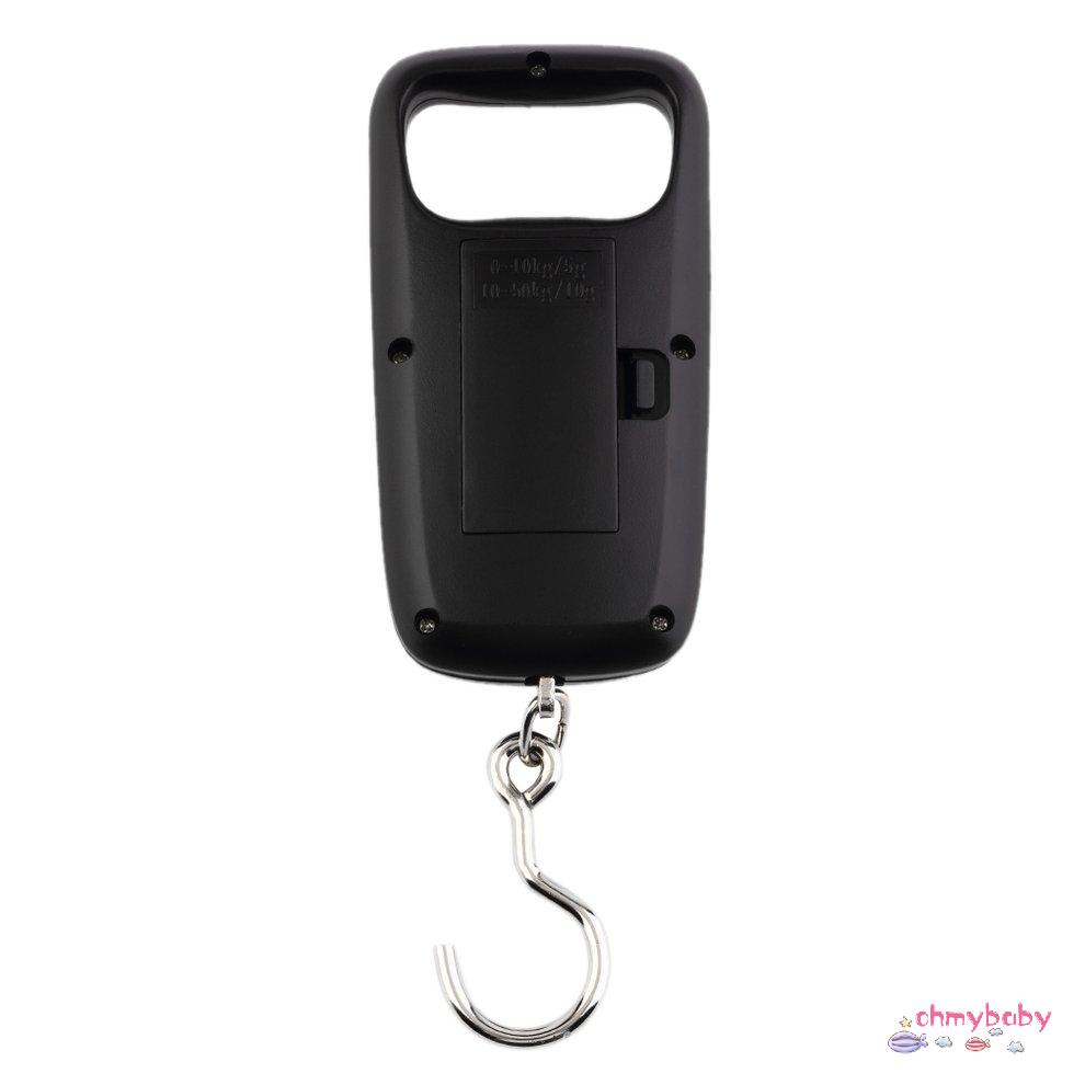 Pocket Portable Mini 50kg LCD Treo kỹ thuật số Hành lý Cân móc Cân [8/2]