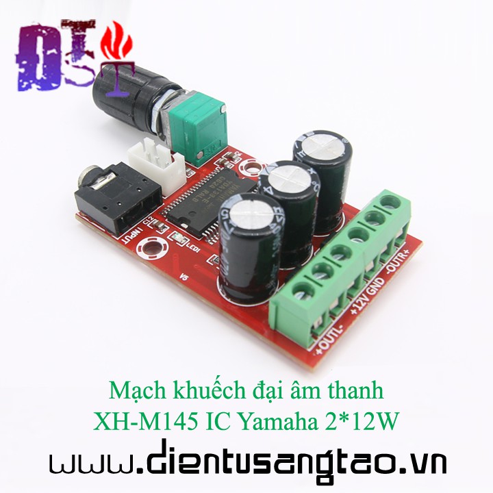 Mạch khuếch đại âm thanh  XH-M145 IC Yamaha 2*12W