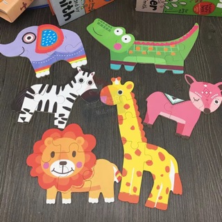 Bộ đồ chơi gỗ puzzle