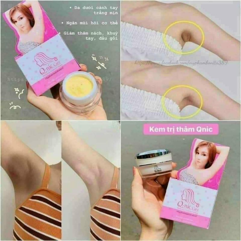 [ CHÍNH HÃNG ] KEM HẾT THÂM NÁCH QNIC CARE CAM KẾT CHÍNH HÃNG