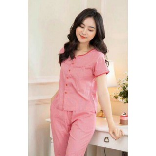 Đồ bộ lửng kate cotton tay ngắn Big size Vnxk Tuyền Phan (XL..5XL)