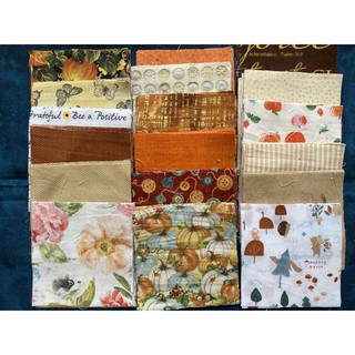 Vải ghép quilt cắt sẵn 10x10 (có sẵn)