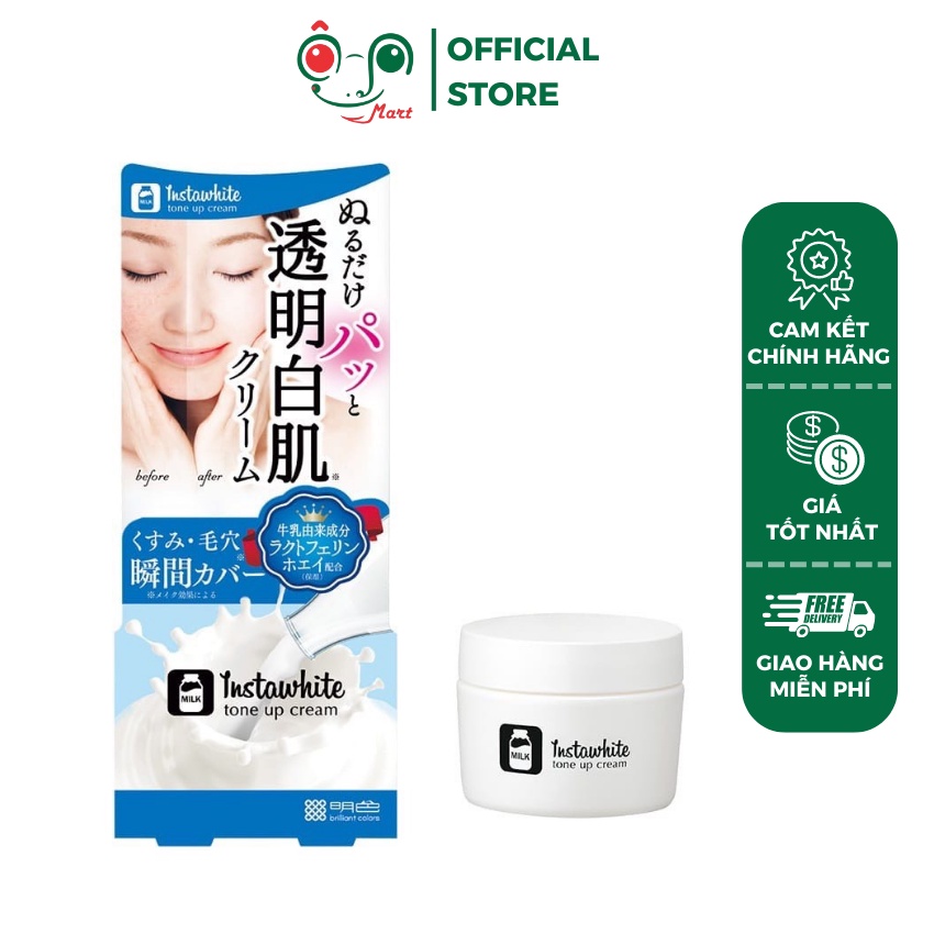 Kem dưỡng Instawhite và nâng tông da Meishoku Instawhite Tone Up Cream Nhật Bản