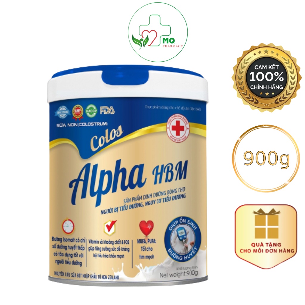 Sữa non dành cho người bị tiểu đường Alpha HBM 900g - Minh Quân Pharmacy