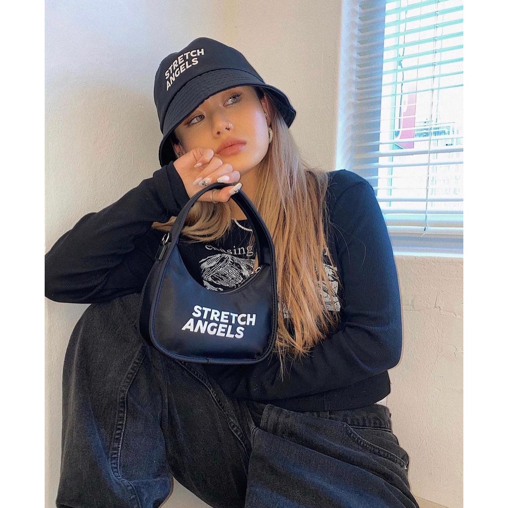 Túi xách nữ dáng kẹp nách Stretch Angels  Ready To Hobo new 2022