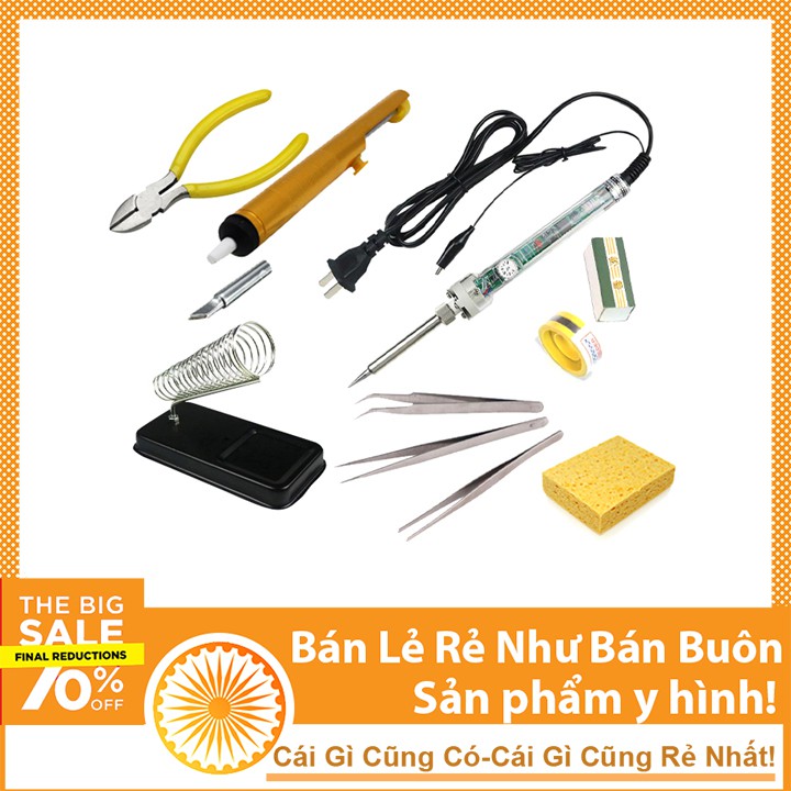 Bộ Sản Phẩm Hàn Mạch Điện Tử Cơ Bản Nhất - Bộ 9 Sản Phẩm